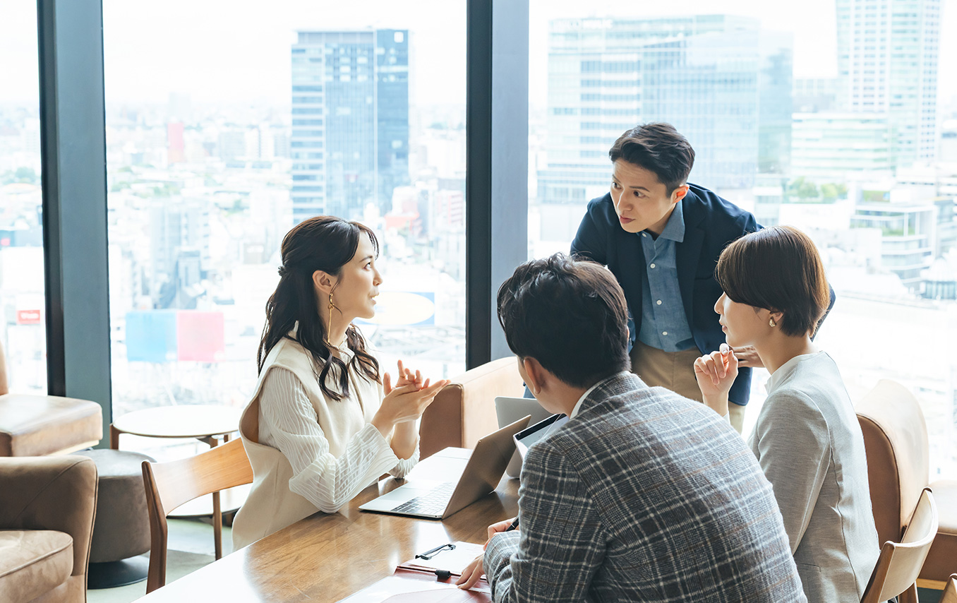 コーポレートサイトの役割と導入メリットイメージ